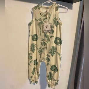 Kate Quinn Vegetable Farmers Market Romper 18-24 NWT